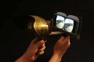 Stereoscope with smartphone